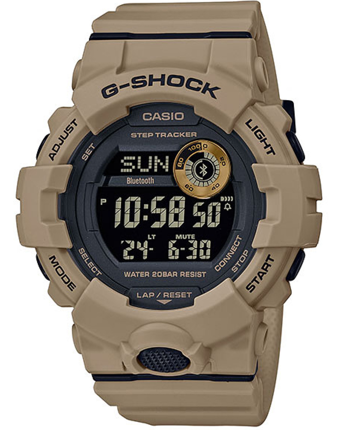 ساعت مچی مردانه کاسیو، زیرمجموعه G-Shock، کد GBD-800UC-5DR