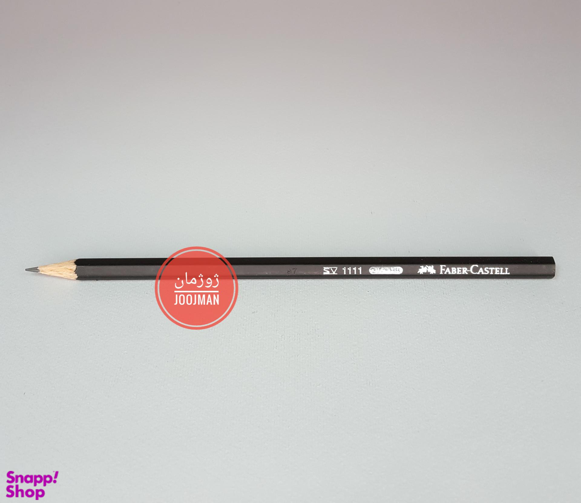 مداد سیاه بدنه شش وجهی فابرکاستل (Faber-Castell) کد 1021