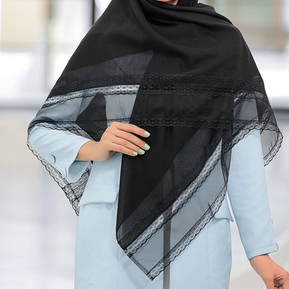 روسری حریر کرپ