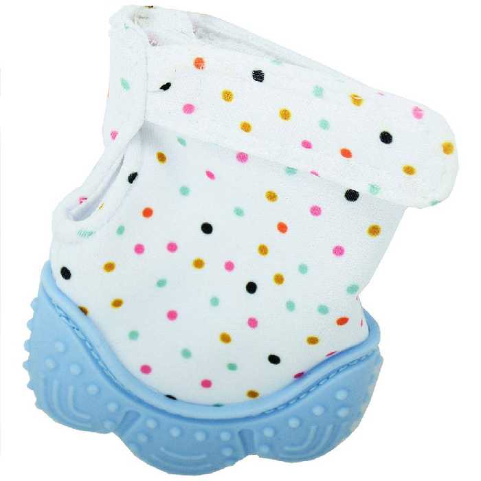 دندانگیر کودک طرح دستکش کد 2029 آبی