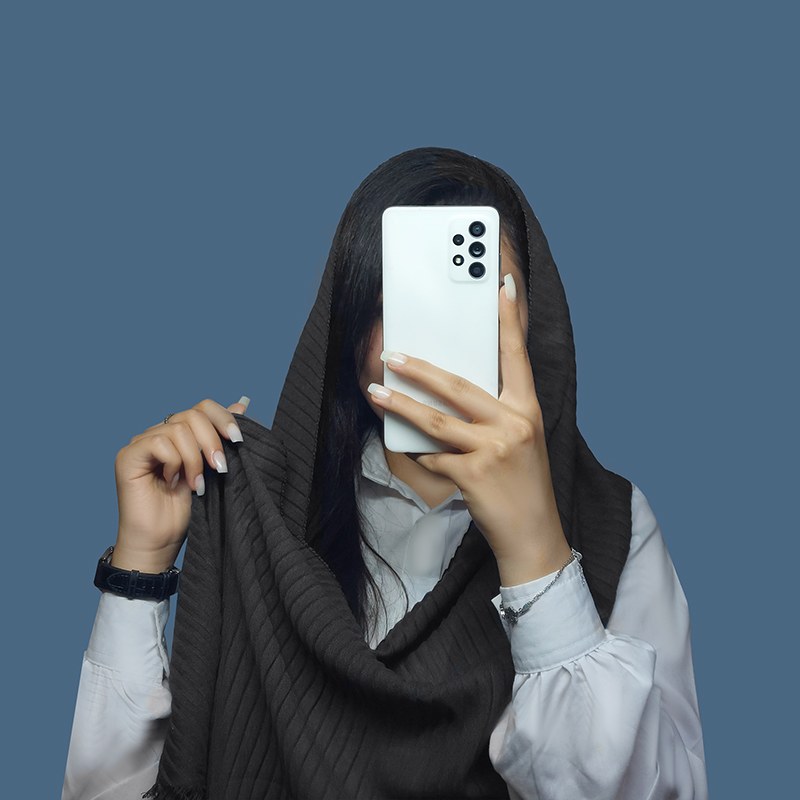 شال زنانه نخی پلیسه چهارفصل طوسی تیره