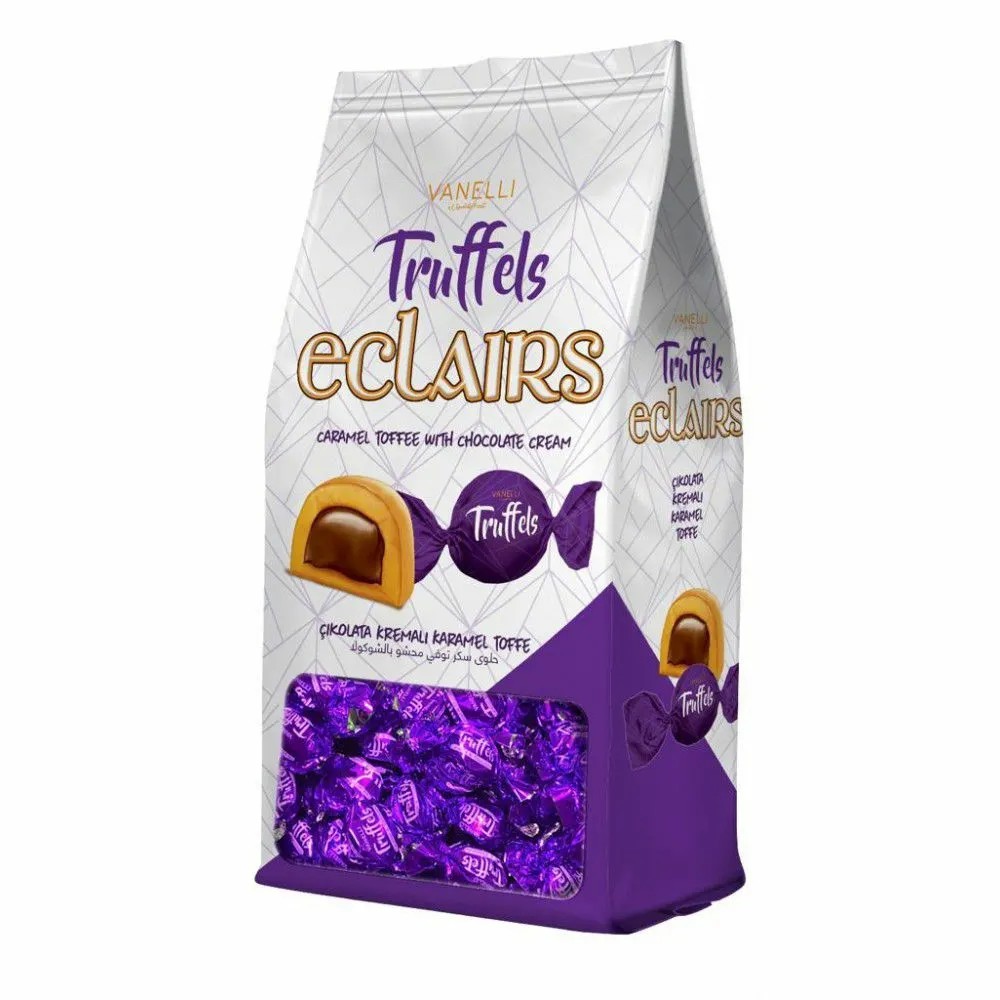شکلات ترافلز truffels یک کیلو گرمی مدل eclairs

