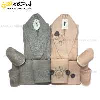 سرویس حوله عروس و داماد 10تکه گلدوزی سه بعدی برند LINDO