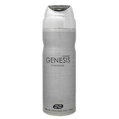 اسپری خوشبو کننده بدن مردانه عماد آرا مدل Genesis Homme حجم 200 میلی لیتر
