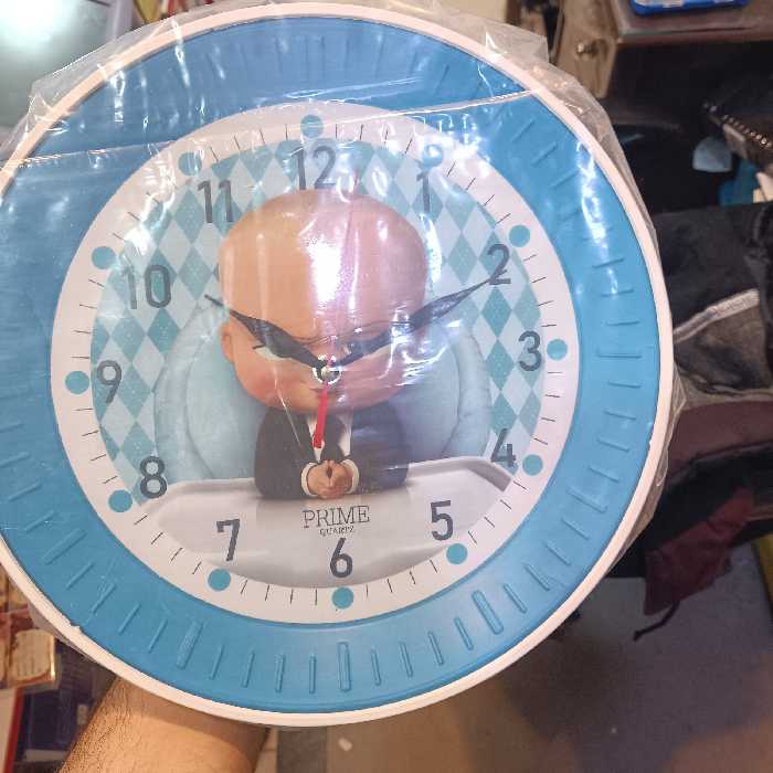 ساعت دیواری بچگانه در طرح های جذاب .کیتی.السا و آنت،باب اسفنجی و...