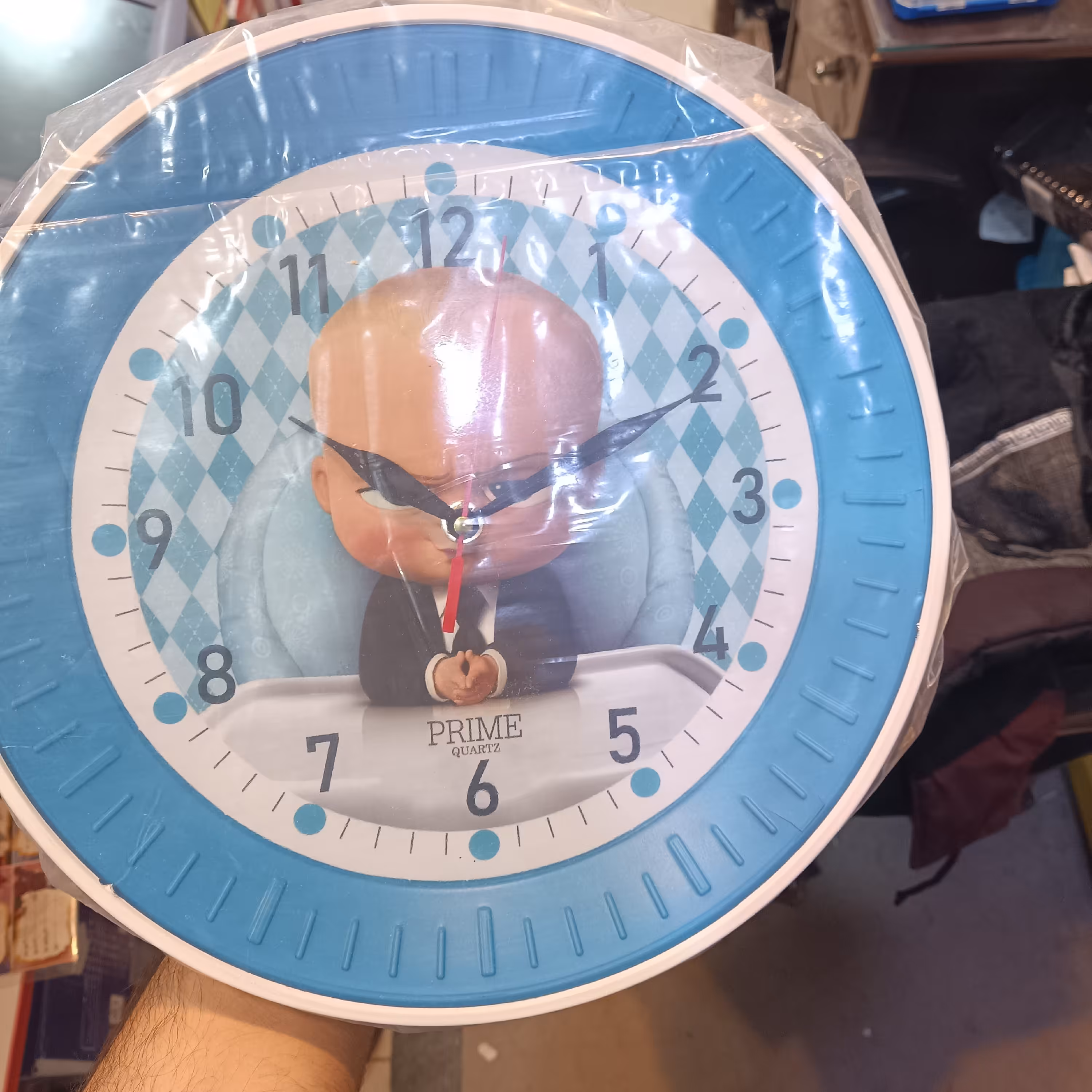 ساعت دیواری بچگانه در طرح های جذاب .کیتی.السا و آنت،باب اسفنجی و...