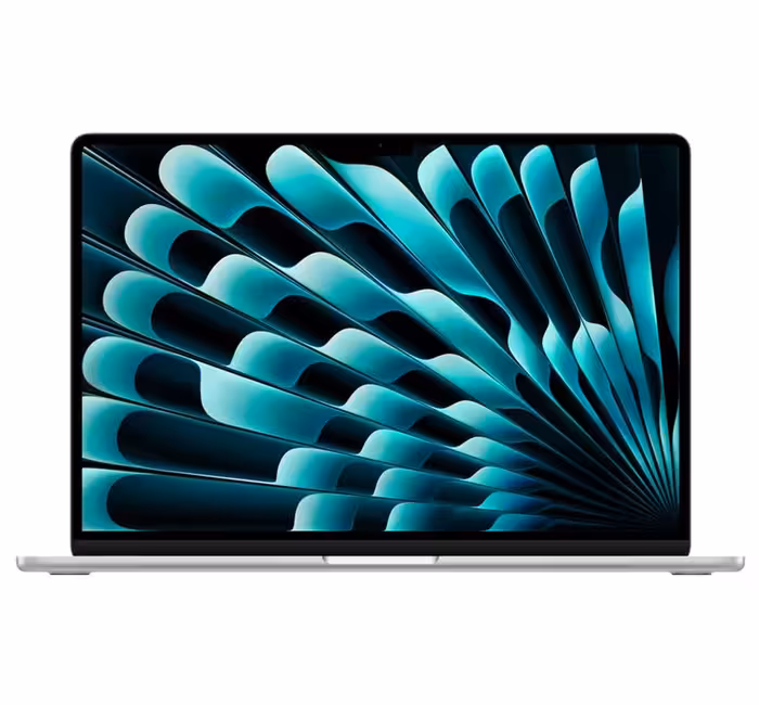لپ تاپ اپل 15.3 اینچی مدل Apple MacBook Air 2023 Silver MQKT3 پردازنده M2 رم 8GB حافظه 512GB SSD
