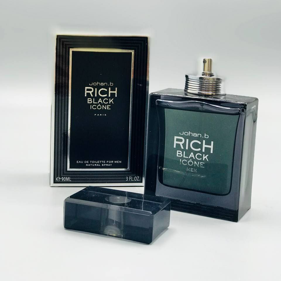 ادکلن مردانه ریچ بلک آیکون ادو تویلت 
Geparlys RICH BLACK ICONE EDT FOR men