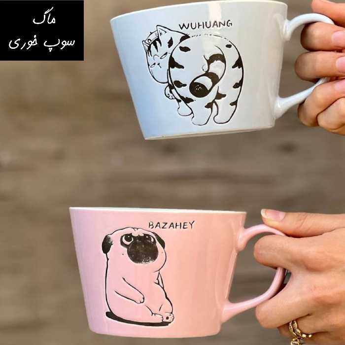 ماگ سوپ خوری فانتزی