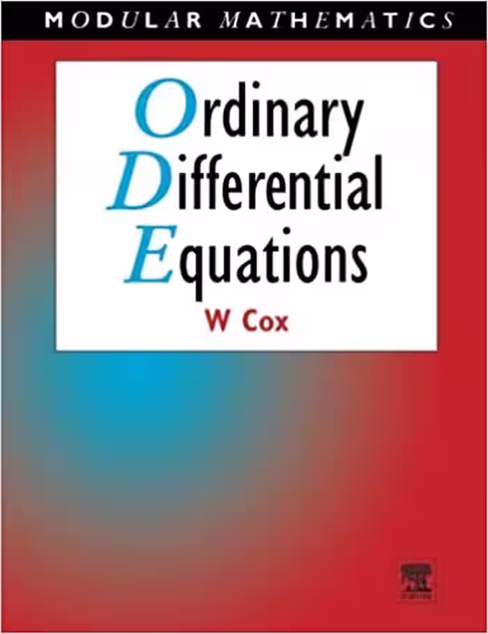 󾕇 دانلود کتاب Ordinary Differential Equations, 1996 - دانلود کتاب های دانشگاهی