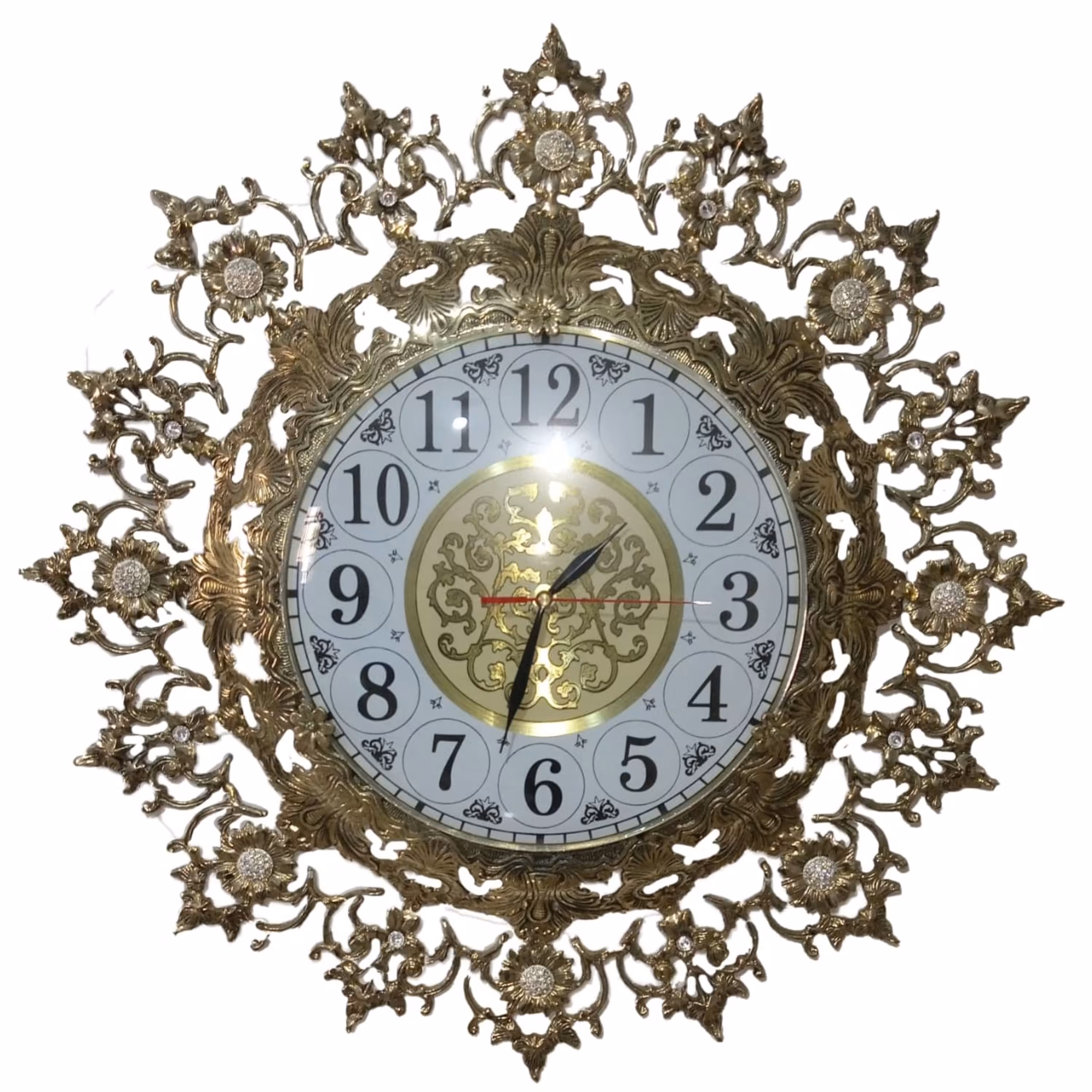 ساعت برنزی مدل خورشید