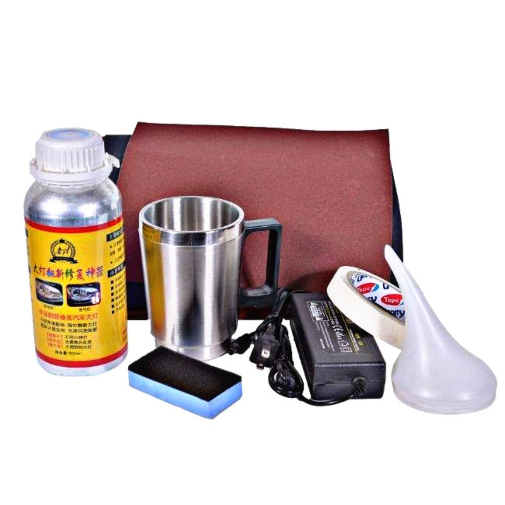 دستگاه شفاف کننده چراغ خودرو (اصلی) (مواد رایگان)
