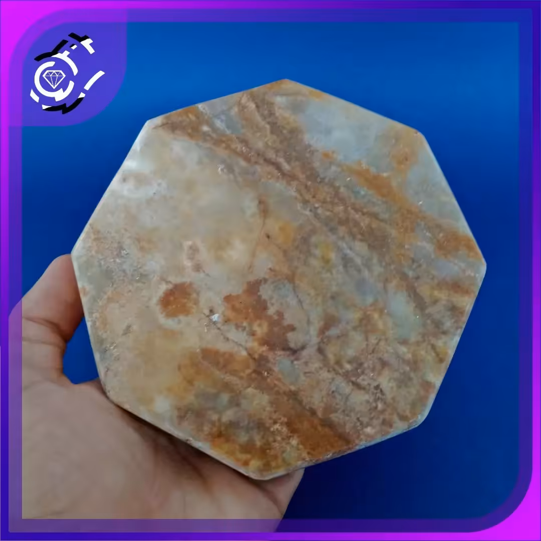 مهر نماز سنگی مرمر ظلع دار بزرگ قابل شستشو بهداشتی 