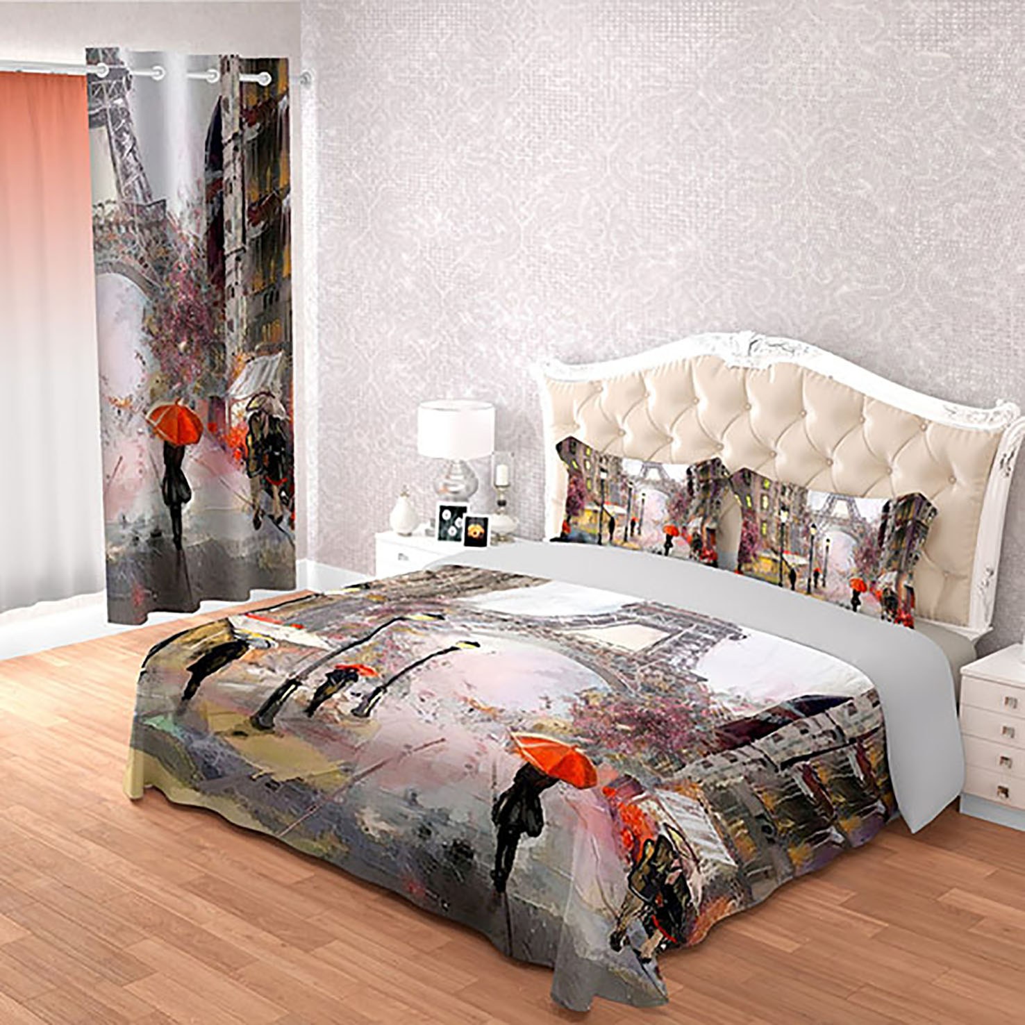 سرویس خواب کد B069 دونفره 6 تکه(میکرو چاپ دیجیتال)