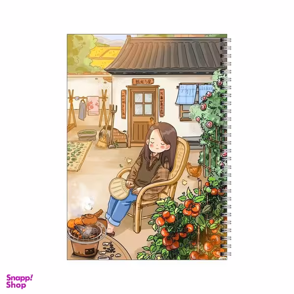 دفتر مشق 50 برگ بامبیلیپ طرح گربه کیوت فانتزی کد 5708136