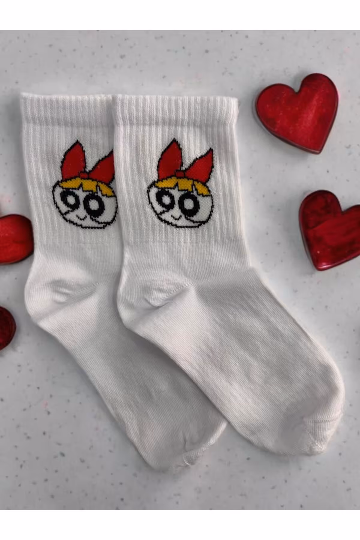 جوراب چند رنگ مردانه و زنانه تنیس کالج 6 قطعه کارتونی Forever