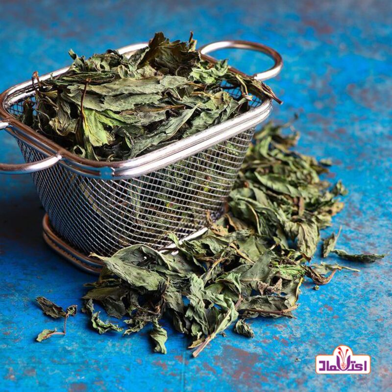 نعنا خشک برگ اعلا 100 گرمی اعتماد(برگ نعنا خشک)(نعناع)