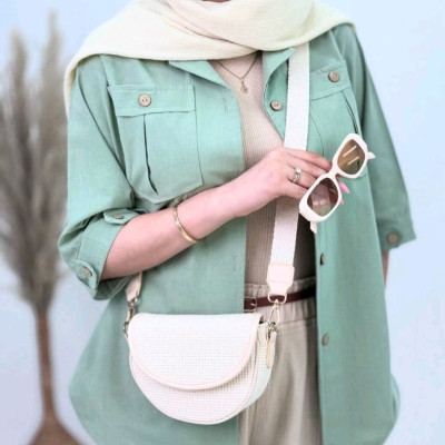 مانتو اسپرت زنانه لنین نچرال سنگشور مدل تویگا