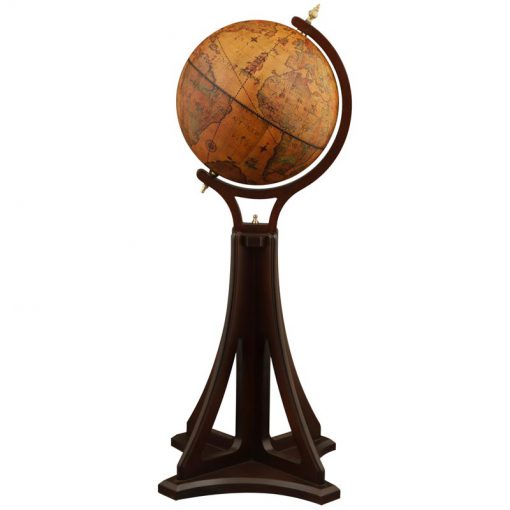 کُره زمین چرخشی مدل DORIAN کد GL-9801 رنگ BROWN
