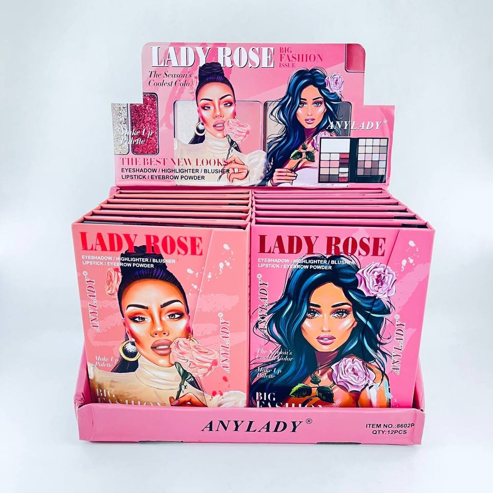 پالت سایه کیفی انی لیدی مدل لیدی رز