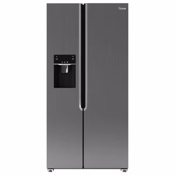 یخچال و فریزر ساید بای ساید 28 فوت جی پلاس مدل GSS-M7622BS