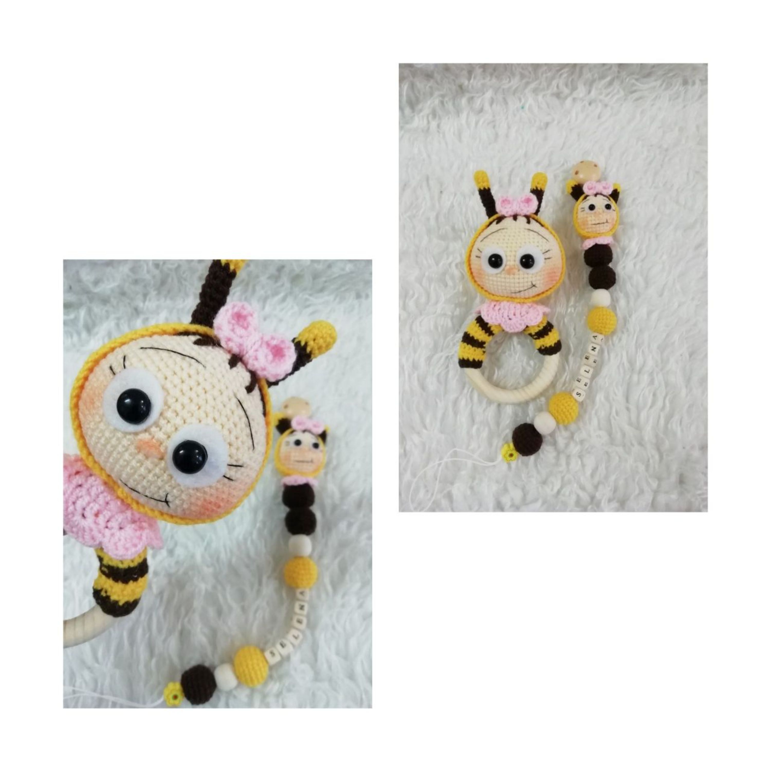 جغجغه و بند پستونکی عروسکی