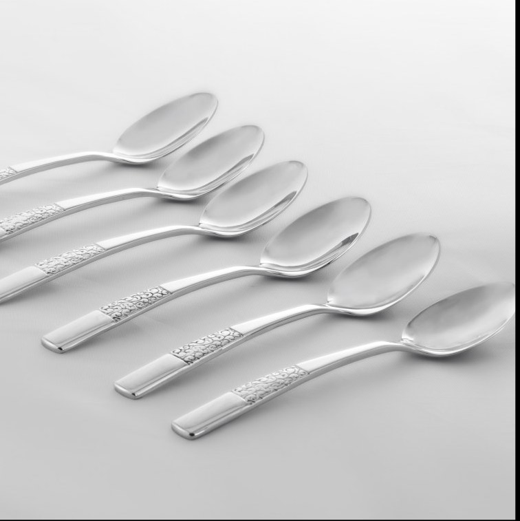 قاشق چای خوری رولنزا مدل d56 بسته 12 عددی