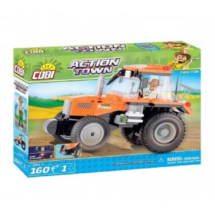 اسباب بازی ساختنی مدل زندگی شهری- تراکتور Cobi Action Town Tractor