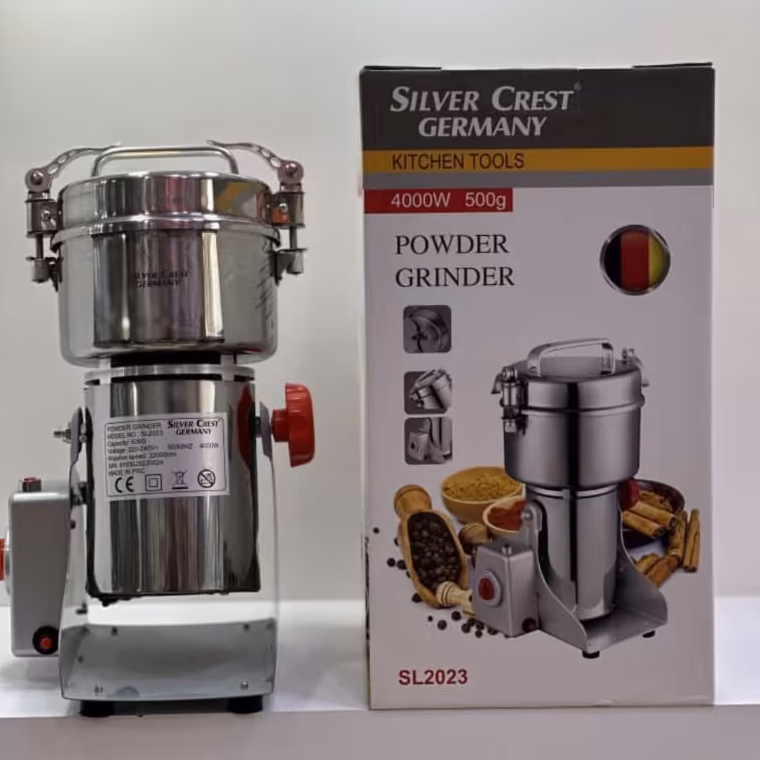 آسیاب 500G توان 4000W0سیلور کرست جرمنی اصلی SL2023.. کیفیت عالی اورجینال اصلی..تضمینی