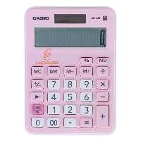 ماشین حساب رومیزی 12 رقمی مدل MX-12B صورتی کاسیو اصلی CASIO