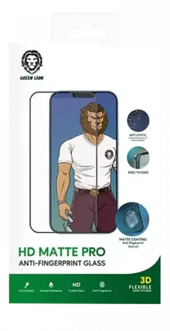 محافظ صفحه نمایش Green Lion مدلHD Matte Pro مناسب برای iPhone 13 Pro Max