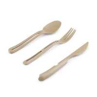 ست قاشق و چنگال و چاقو مسافرتی و کوهنوردی procook ( کرم )