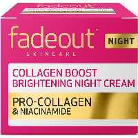 کرم روشن کننده و کلاژن ساز شب فید اوت Fadeout Collagen Boost Night حجم 75 میلی لیتر