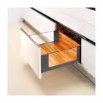 ریل کشو بدنه دار اسلیم شیشه بلند فانتونی  مدل B510                     سایز 500 میلی متر