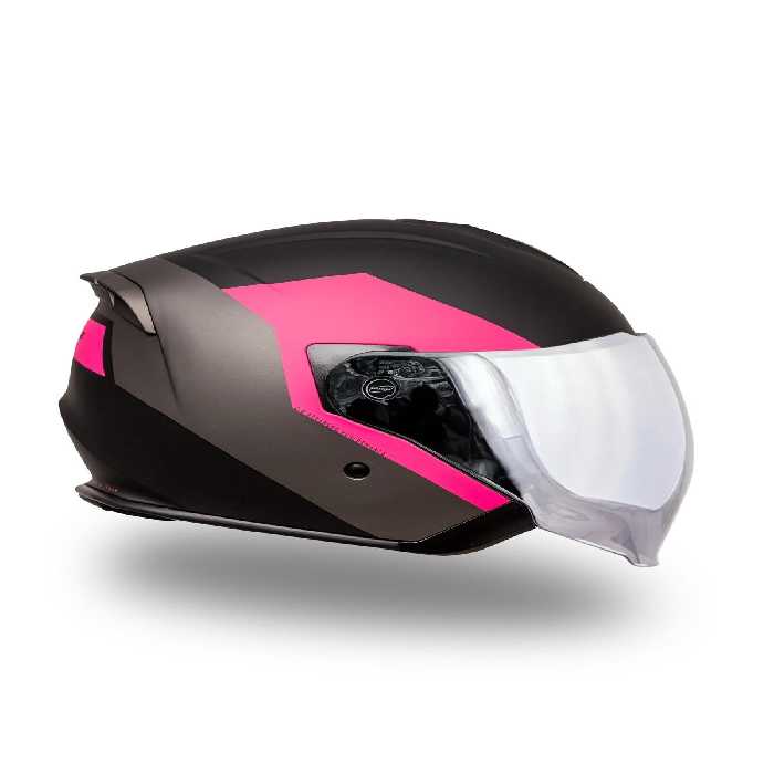 کلاه کاسکت موتورسیکلت صورتی ایمنی PALO 2.0 EKO MAT MATT مشکی Origine