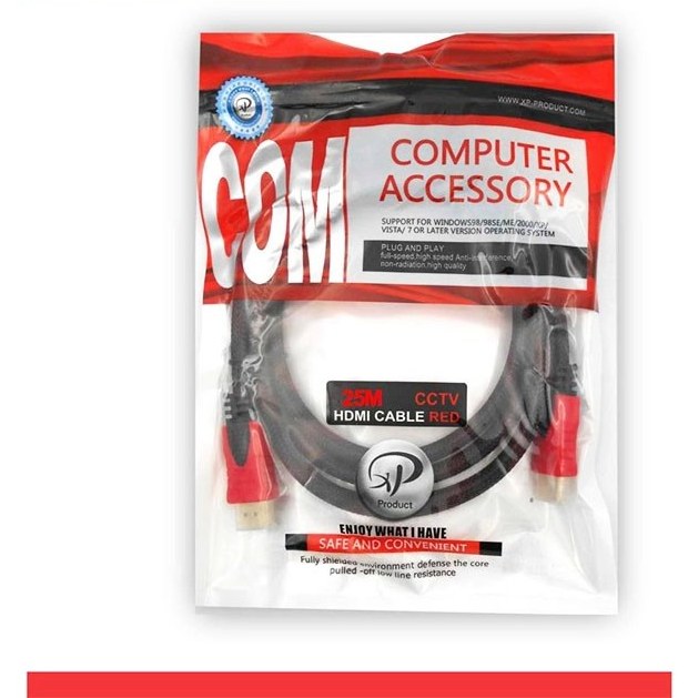 کابل HDMI ایکس پی-پروداکت مدل RED 25 متری