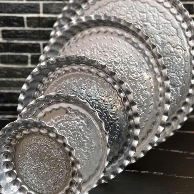 سینی گل برجسته لب کنگره