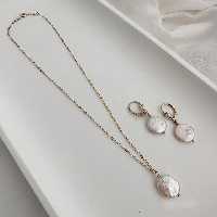 نیم ست مروارید باروک اصل