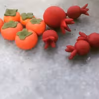 خرمالو وانار خمیری عمده یلدا وپاییز