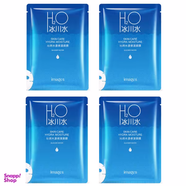ماسک صورت ایمجز مدل H2O وزن 25 گرم مجموعه 4 عددی