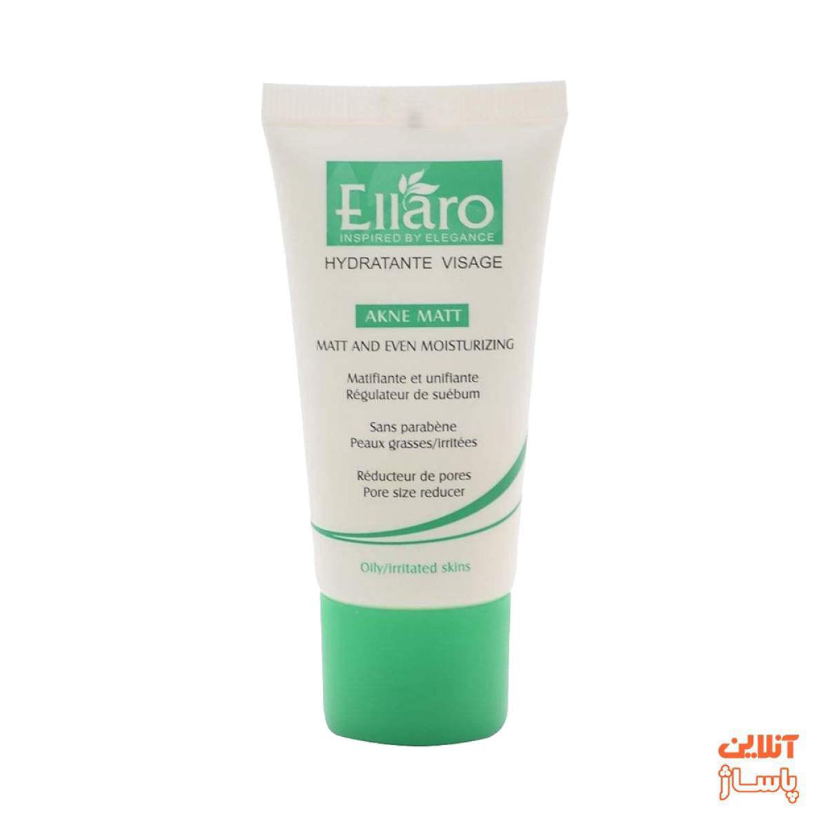 کرم مرطوب کننده الارو مدل Hydratante Visage Akne Matt حجم 20 میلی لیتر