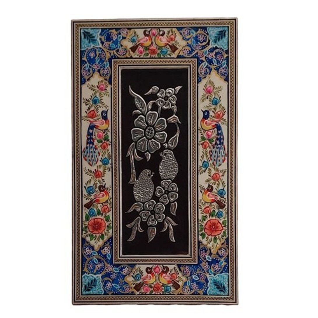 تابلو قلمزنی خاتم کاری کد 156