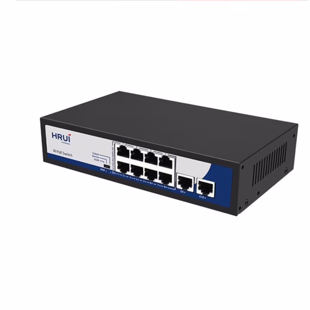 سوئیچ 8پورت POE اچ آر یو آی HR900-AF-82GN