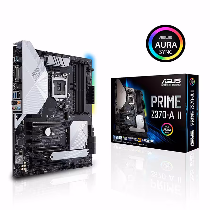 مادربورد ایسوس ASUS Prime Z370-A II گارانتی ایمانتک
