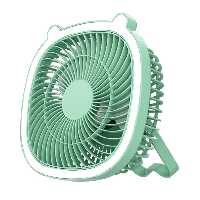 پنکه رومیزی شارژی ال ای دی دار