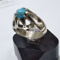 انگشتر فیروزه نیشابور کد 17
