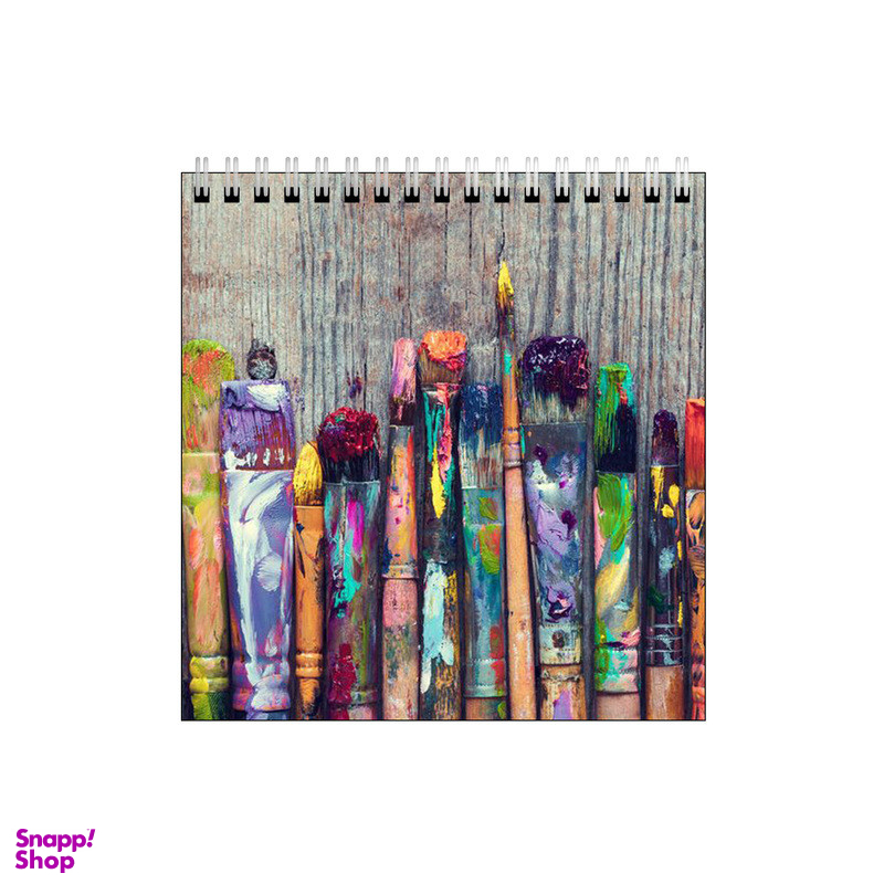 دفتر طراحی طرح قلمو رنگی کد 2493833