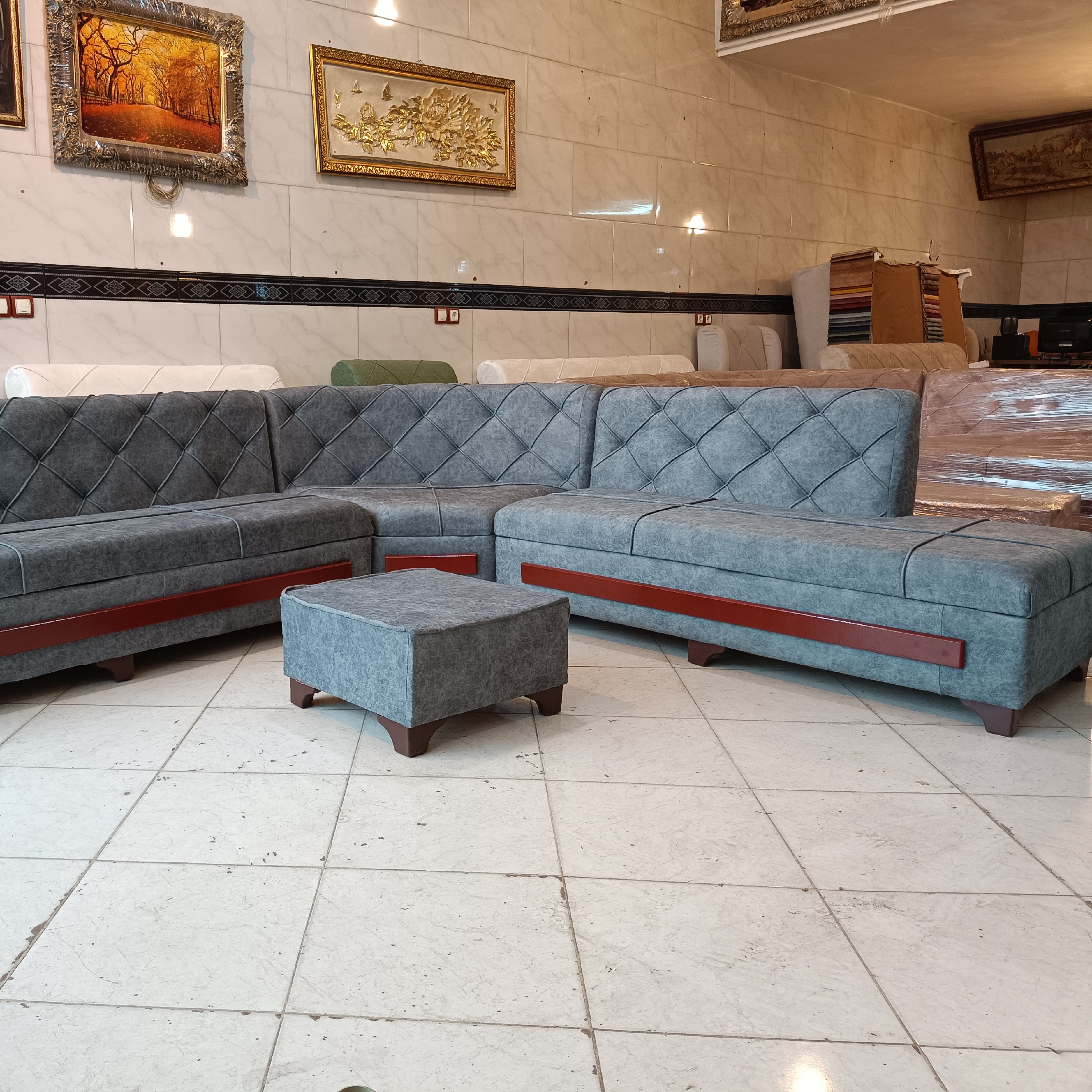 مبل راحتی ال زنبوری 