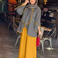 مانتو شلوار مانلی 50994