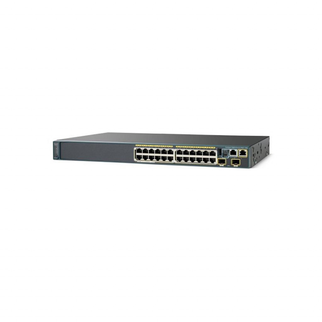 قیمت و خرید سوییچ شبکه 24 پورت 2 پورت SFP سیسکو مدل WS-C2960S-24TD-L | نت ران